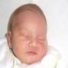 Babyalbum-Foto von Lotte-Mathilda