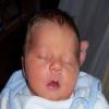 Babyalbum-Foto von Leonie