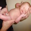Babyalbum-Foto von Flurina