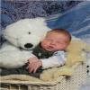 Babyalbum-Foto von Mattis