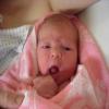 Babyalbum-Foto von Annicka