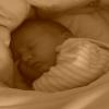 Babyalbum-Foto von Lucy