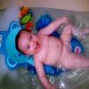 Babyalbum-Foto von Michelle