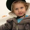 Babyalbum-Foto von Leia