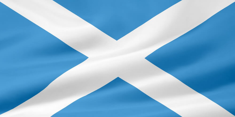 Flagge von Schottland