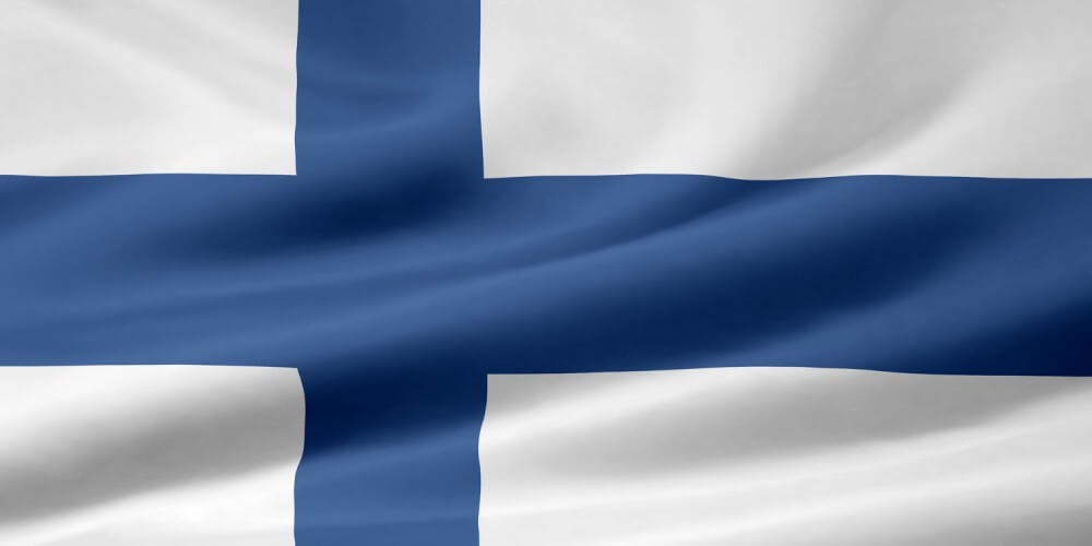 Flagge von Finnland