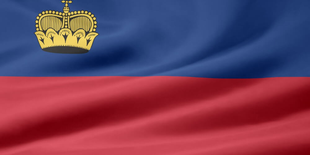 Flagge von Liechtenstein