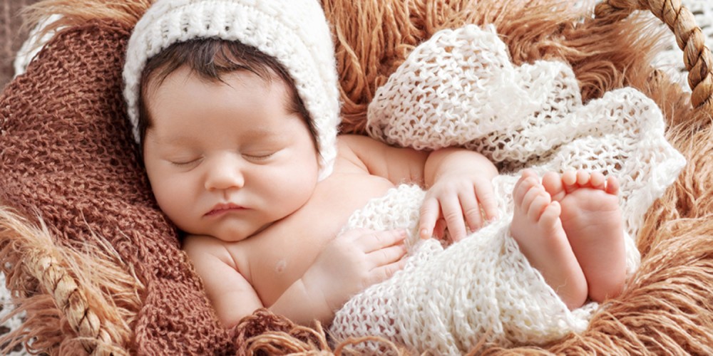 Schlafendes kleines Baby Schlafendes kleines Baby