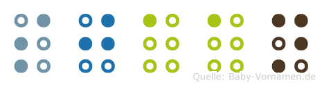 Sjaan in Blindenschrift (Brailleschrift)