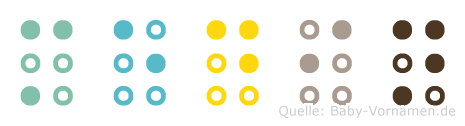 Medin in Blindenschrift (Brailleschrift)
