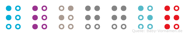 Bligger in Blindenschrift (Brailleschrift)