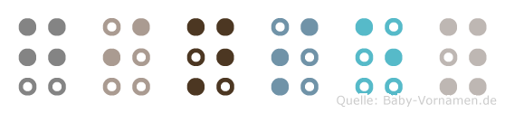 Ginsey in Blindenschrift (Brailleschrift)