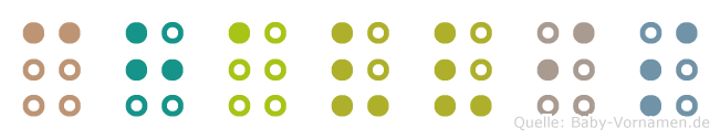 Chavvis in Blindenschrift (Brailleschrift)