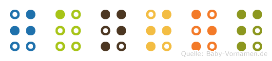 Jantop in Blindenschrift (Brailleschrift)