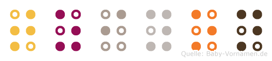 Tziyon in Blindenschrift (Brailleschrift)