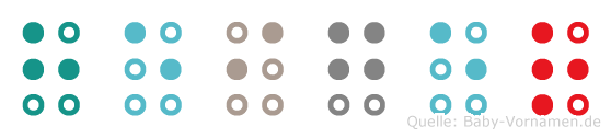 Heiger in Blindenschrift (Brailleschrift)