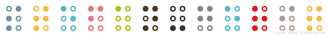 Stefan-Gerit in Blindenschrift (Brailleschrift)