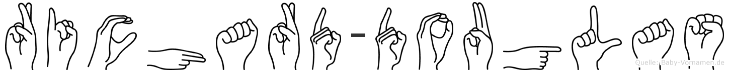 Richard-Douglas im Fingeralphabet der Deutschen Gebärdensprache
