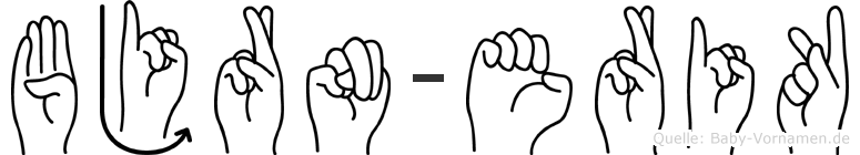 Björn-Erik im Fingeralphabet der Deutschen Gebärdensprache