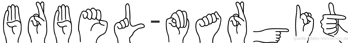 Bärbel-Margit im Fingeralphabet der Deutschen Gebärdensprache