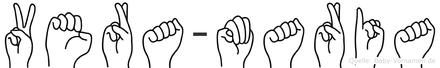 Vera-Maria im Fingeralphabet der Deutschen Gebärdensprache