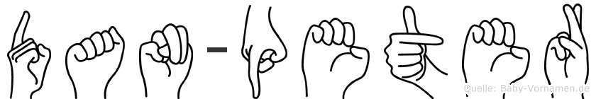 Dan-Peter im Fingeralphabet der Deutschen Gebärdensprache