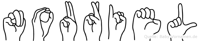 Nouriel im Fingeralphabet der Deutschen Gebärdensprache