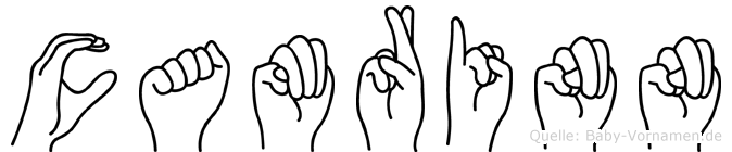 Camrinn im Fingeralphabet der Deutschen Gebärdensprache