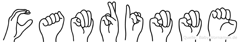 Camrinne im Fingeralphabet der Deutschen Gebärdensprache