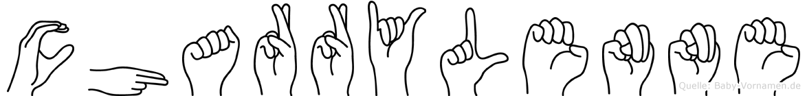 Charrylenne im Fingeralphabet der Deutschen Gebärdensprache