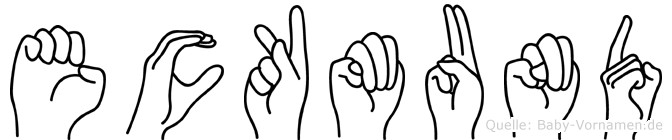 Eckmund im Fingeralphabet der Deutschen Gebärdensprache