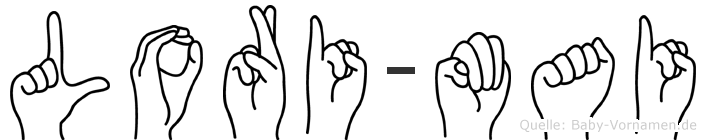 Lori-Mai im Fingeralphabet der Deutschen Gebärdensprache