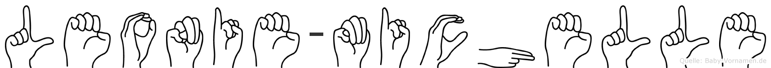 Leonie-Michelle im Fingeralphabet der Deutschen Gebärdensprache