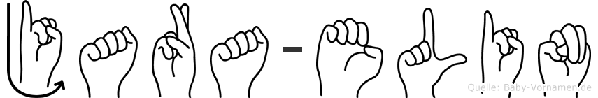 Jara-Elin im Fingeralphabet der Deutschen Gebärdensprache