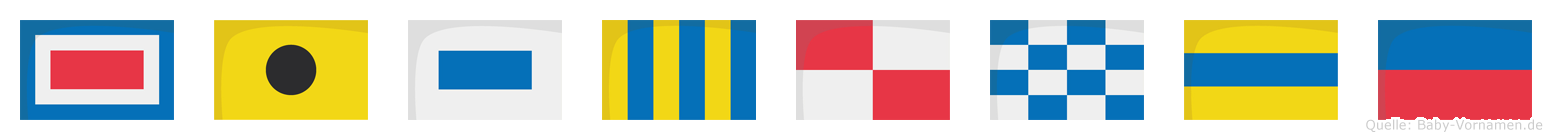 Wisgunde im Flaggenalphabet