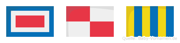 Wug im Flaggenalphabet