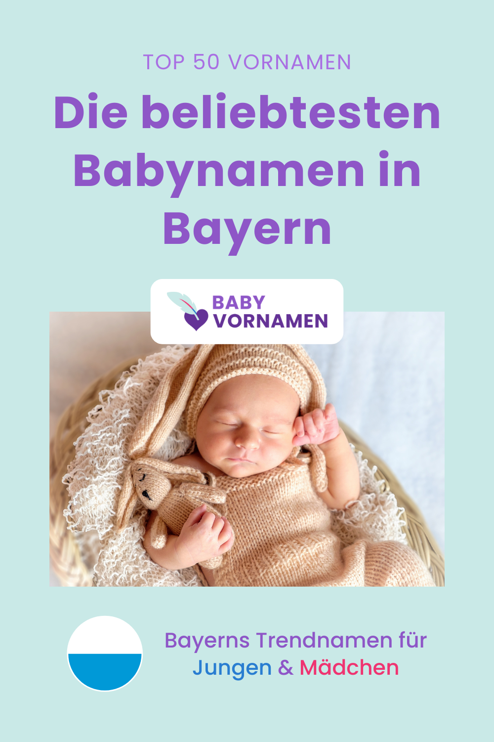 Beliebteste Vornamen in Bayern
