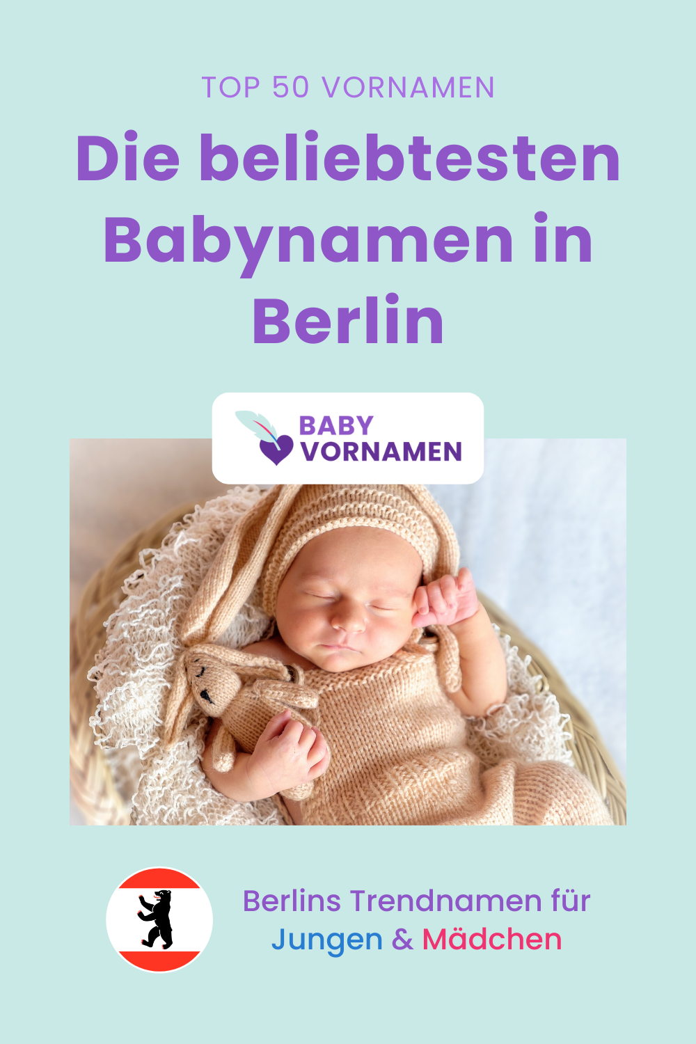 Beliebteste Vornamen in Berlin