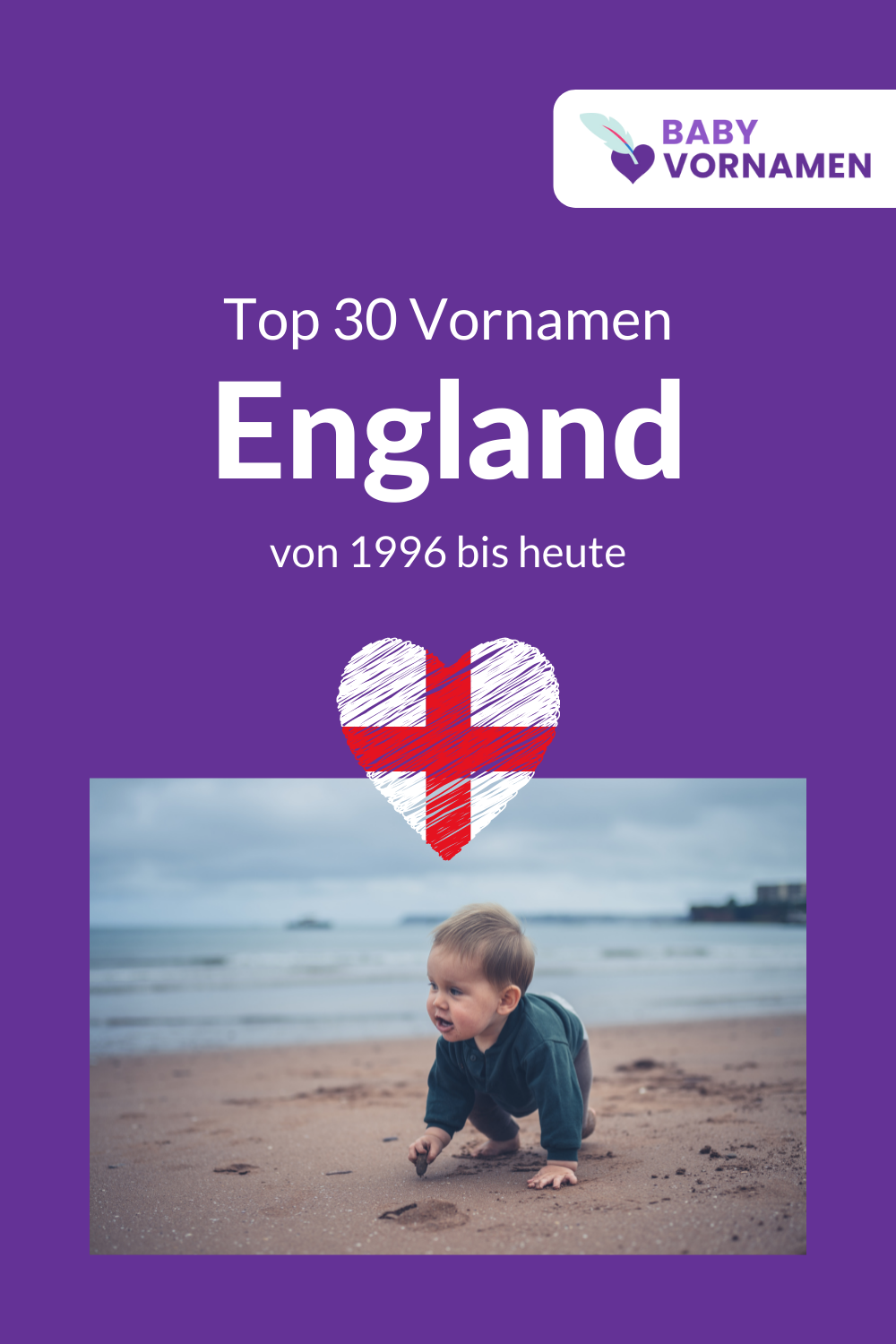 Beliebteste Vornamen in England und Wales