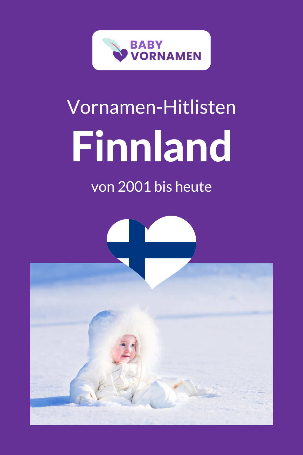 Beliebteste Vornamen in Finnland