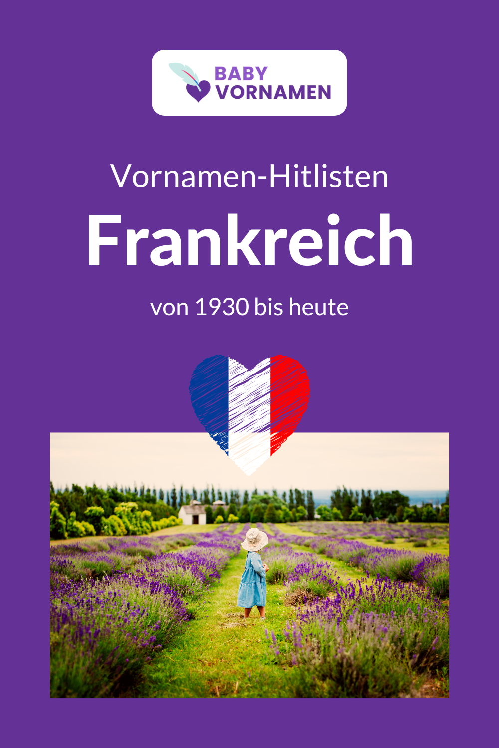 Beliebteste Vornamen in Frankreich