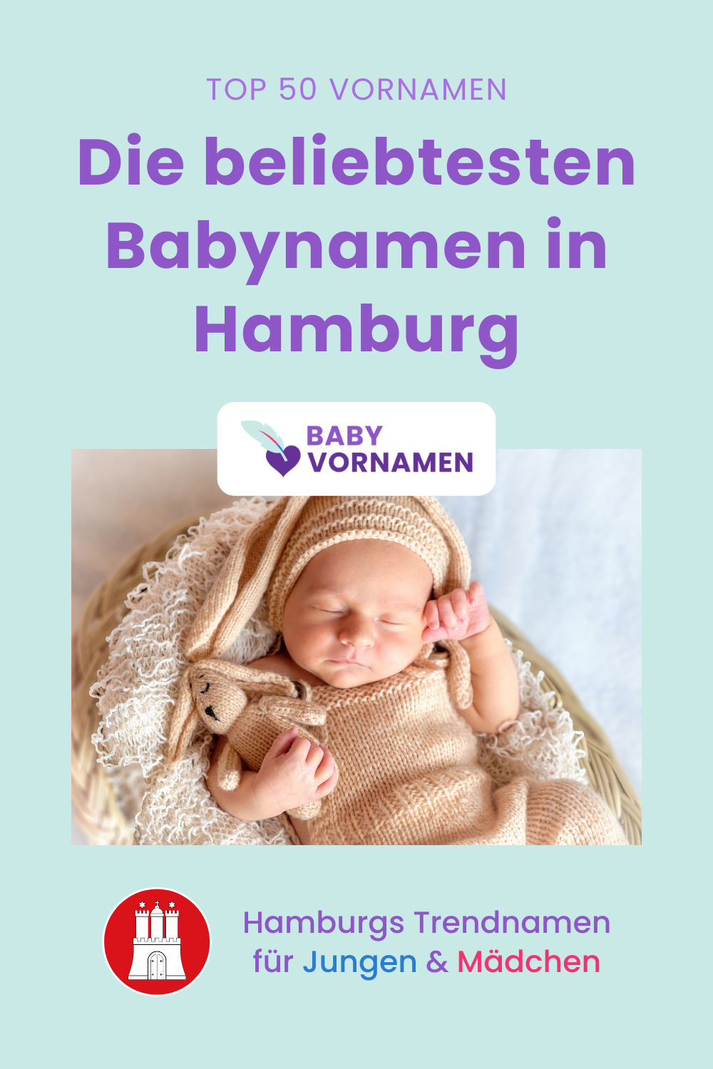 Beliebteste Vornamen in Hamburg
