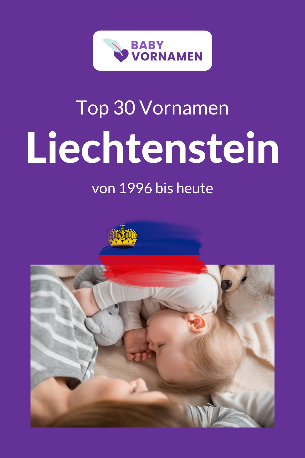 Beliebteste Vornamen in Liechtenstein