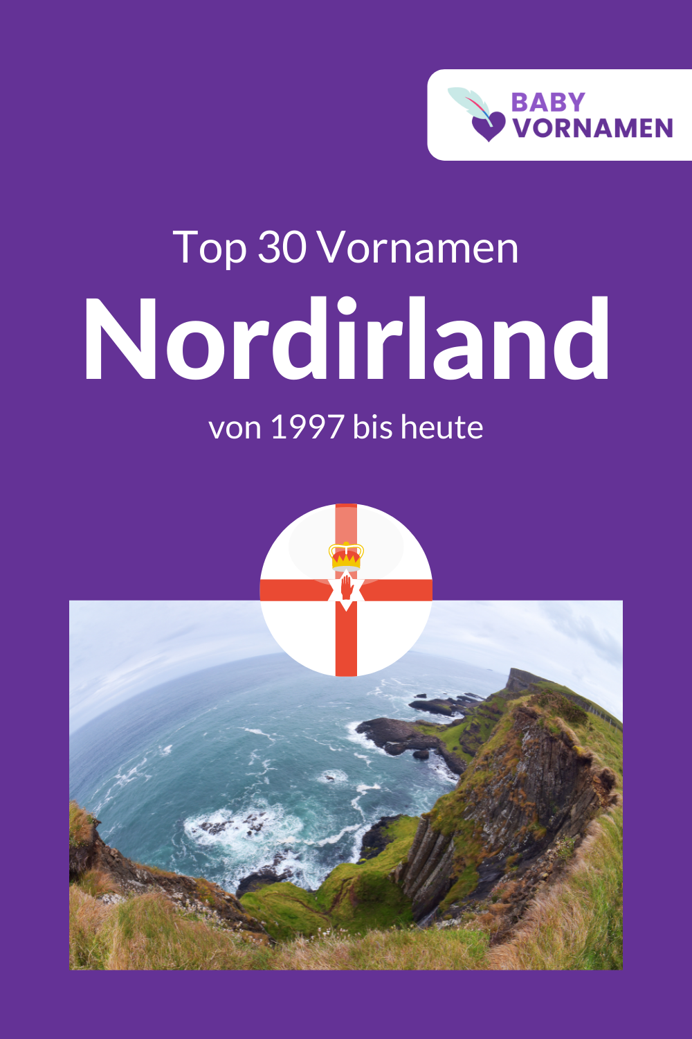 Beliebteste Vornamen in Nordirland