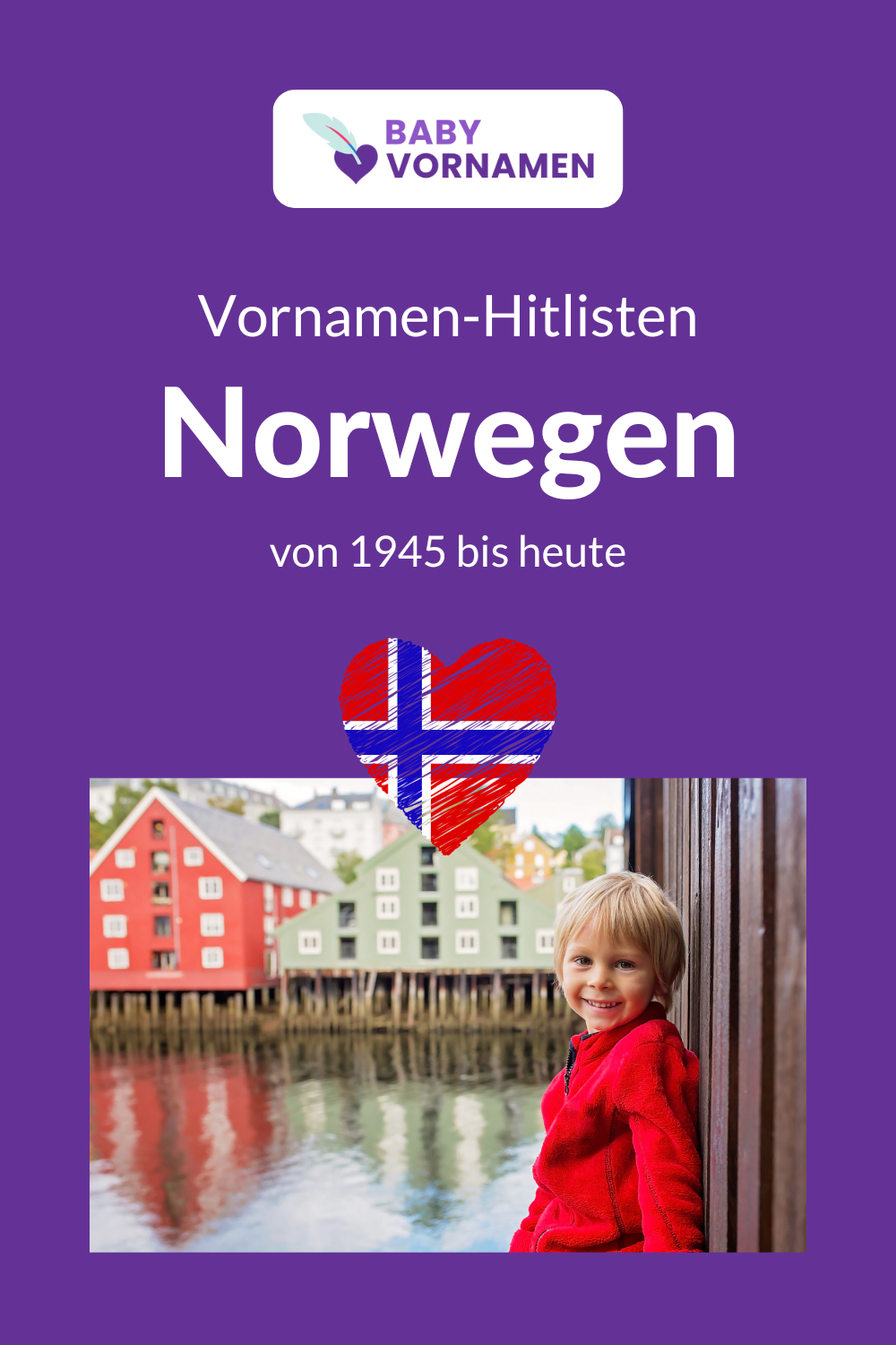 Beliebteste Vornamen in Norwegen