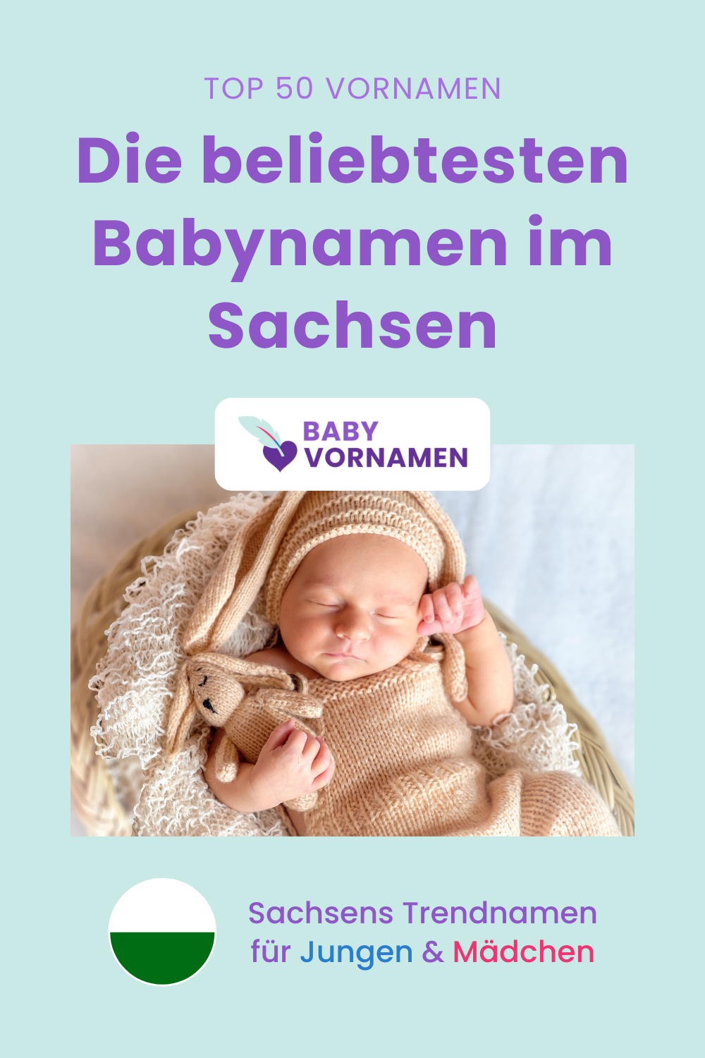 Beliebteste Vornamen in Sachsen