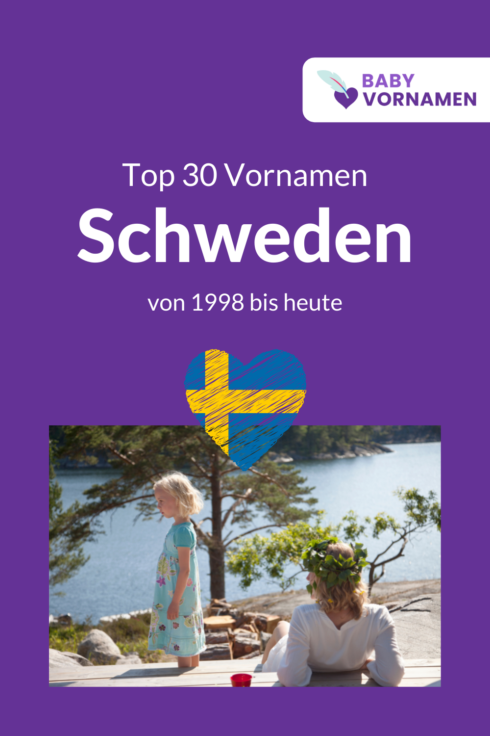 Beliebteste Vornamen in Schweden
