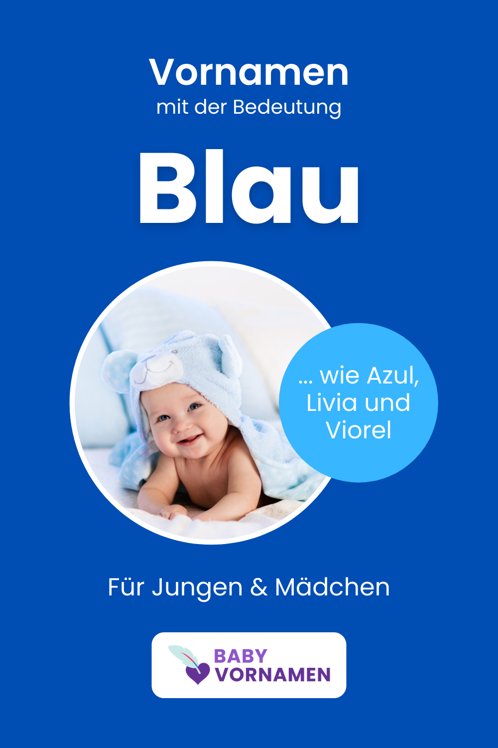 Vornamen mit der Bedeutung Blau
