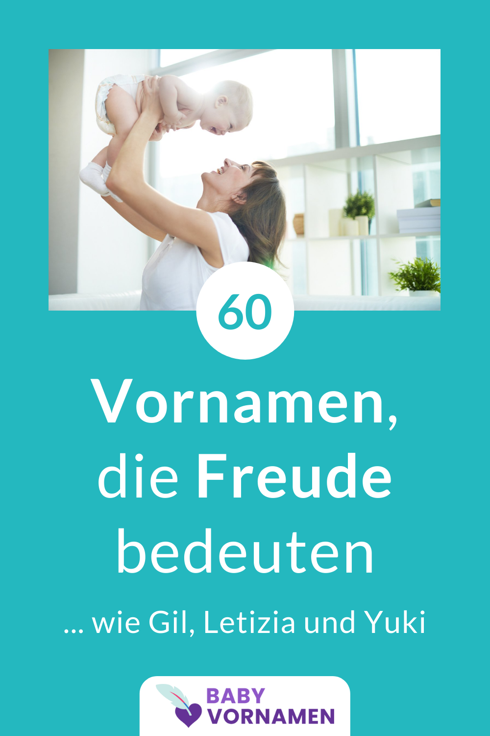 60 Vornamen, die Freude bedeuten