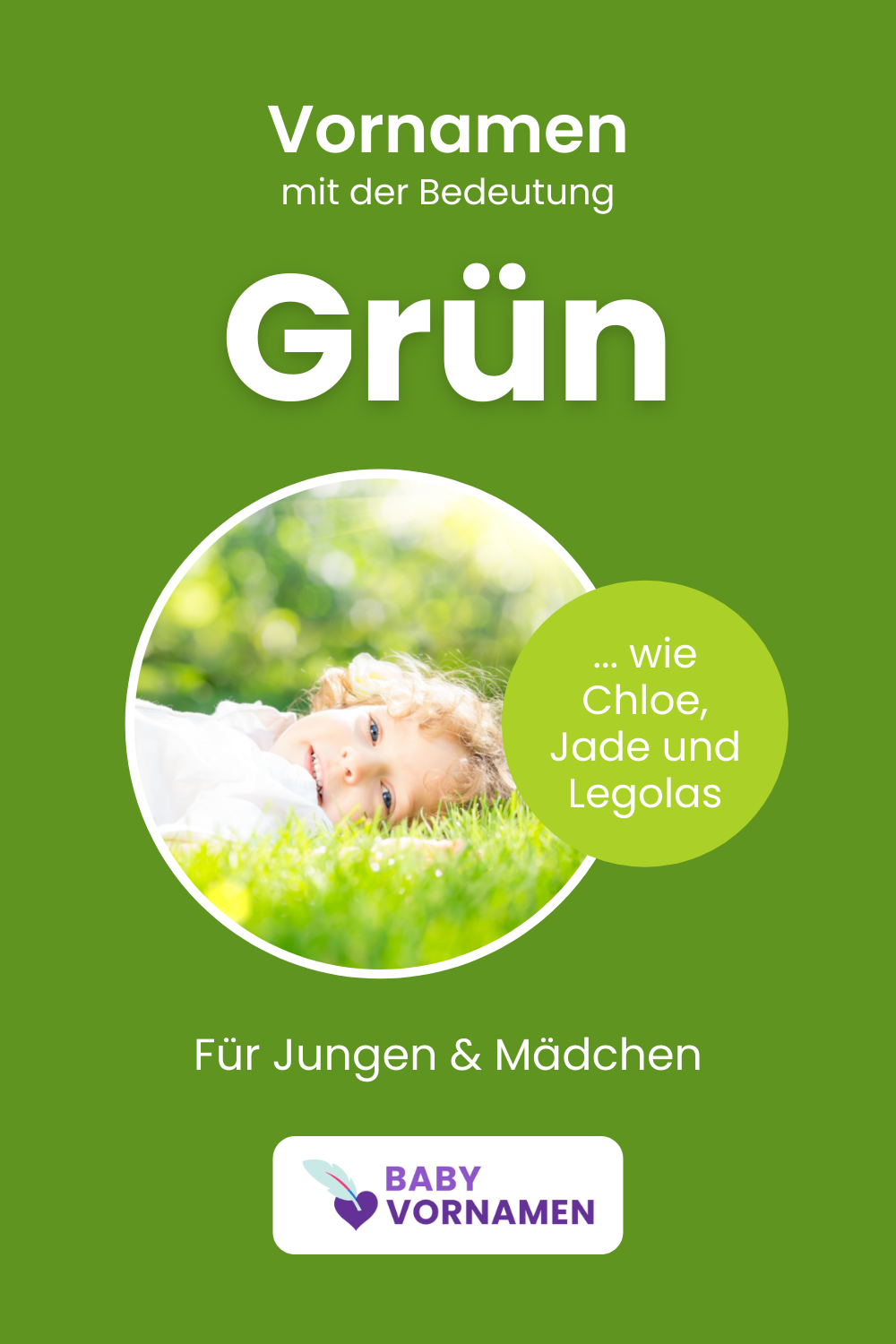 Vornamen mit der Bedeutung Grün